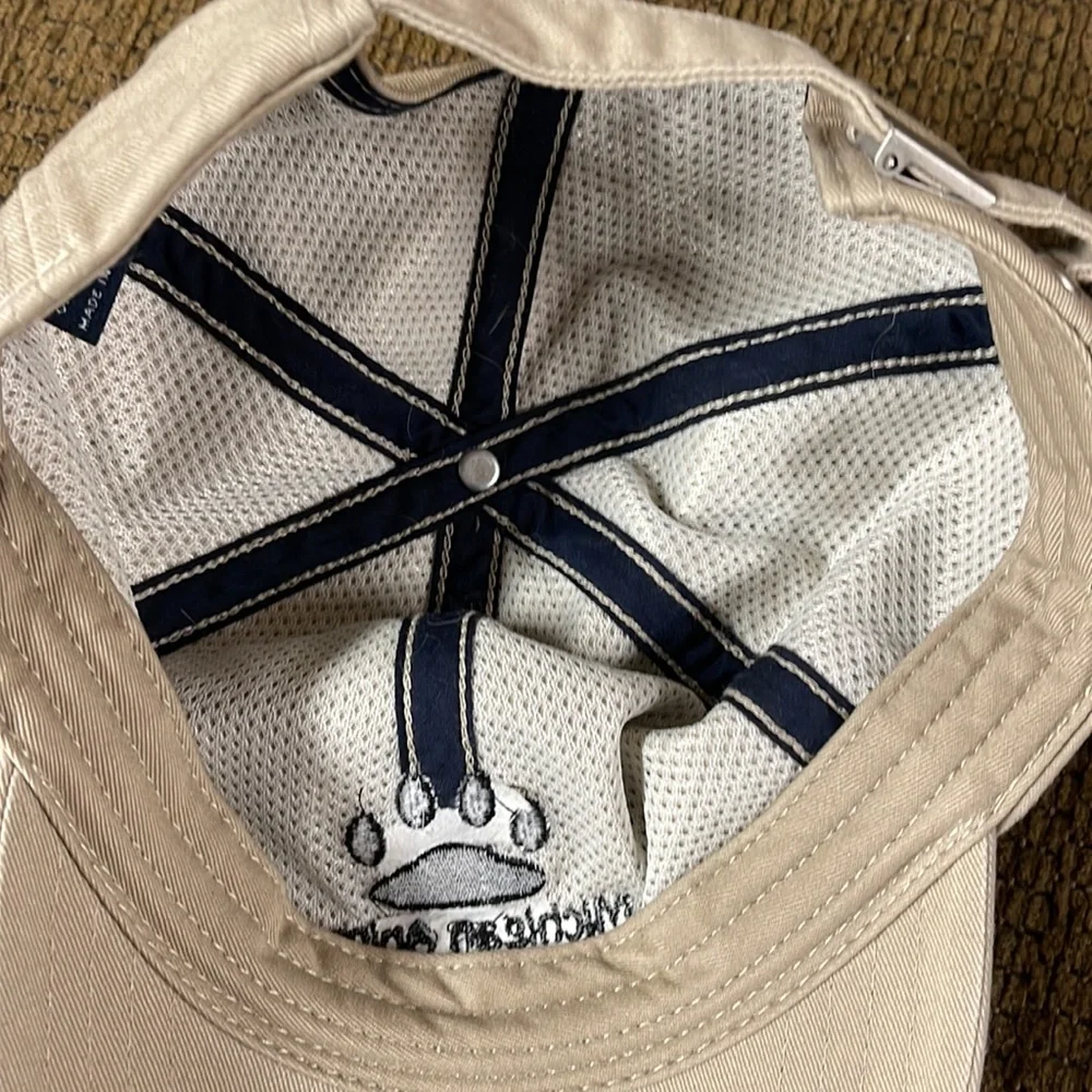 Michigan Animal Rescue League Adjustable Baseball Hat Cap NWOT